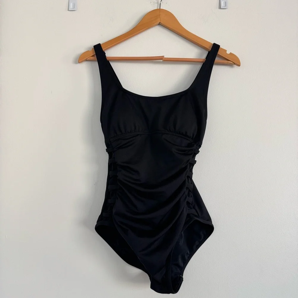 Tyr Solid Lattice Controlfit Swimsuit - Picture 2 of 6